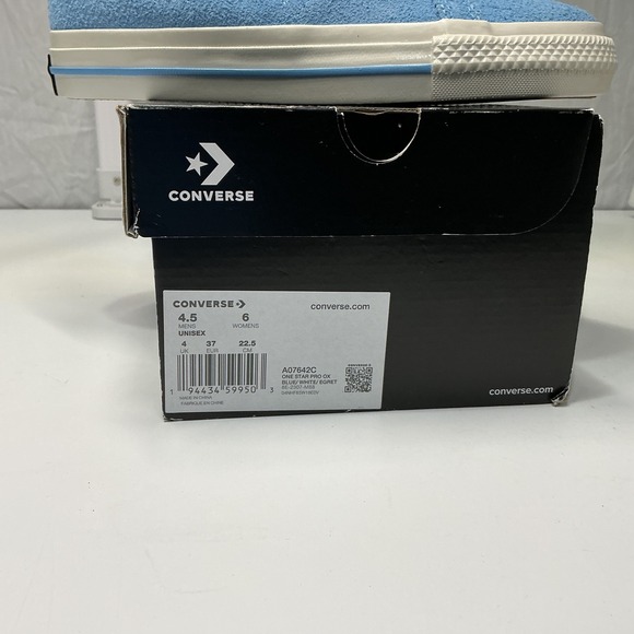 NWT 2023 Awake NY x Converse One Star Pro Low 'Blue' Unisex Sneakers 4.5M 6W Y2K - Picture 3 of 8